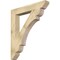 Ekena Millwork Olympic Slat Rough Sawn Bracket, Douglas Fir, 6"W x 42"D x 48"H BKT06X42X48OLY06RDF - alternate 1